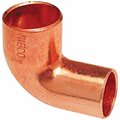 Nibco 1 In. 90 Deg. Close Ruff Copper Street Elbow 1/4 Bend W01570D